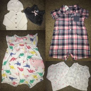 Baby girl Clothing lot
